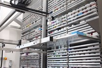Automatisk medicinrobot, pille-robot til apotek, fleksibel indretning